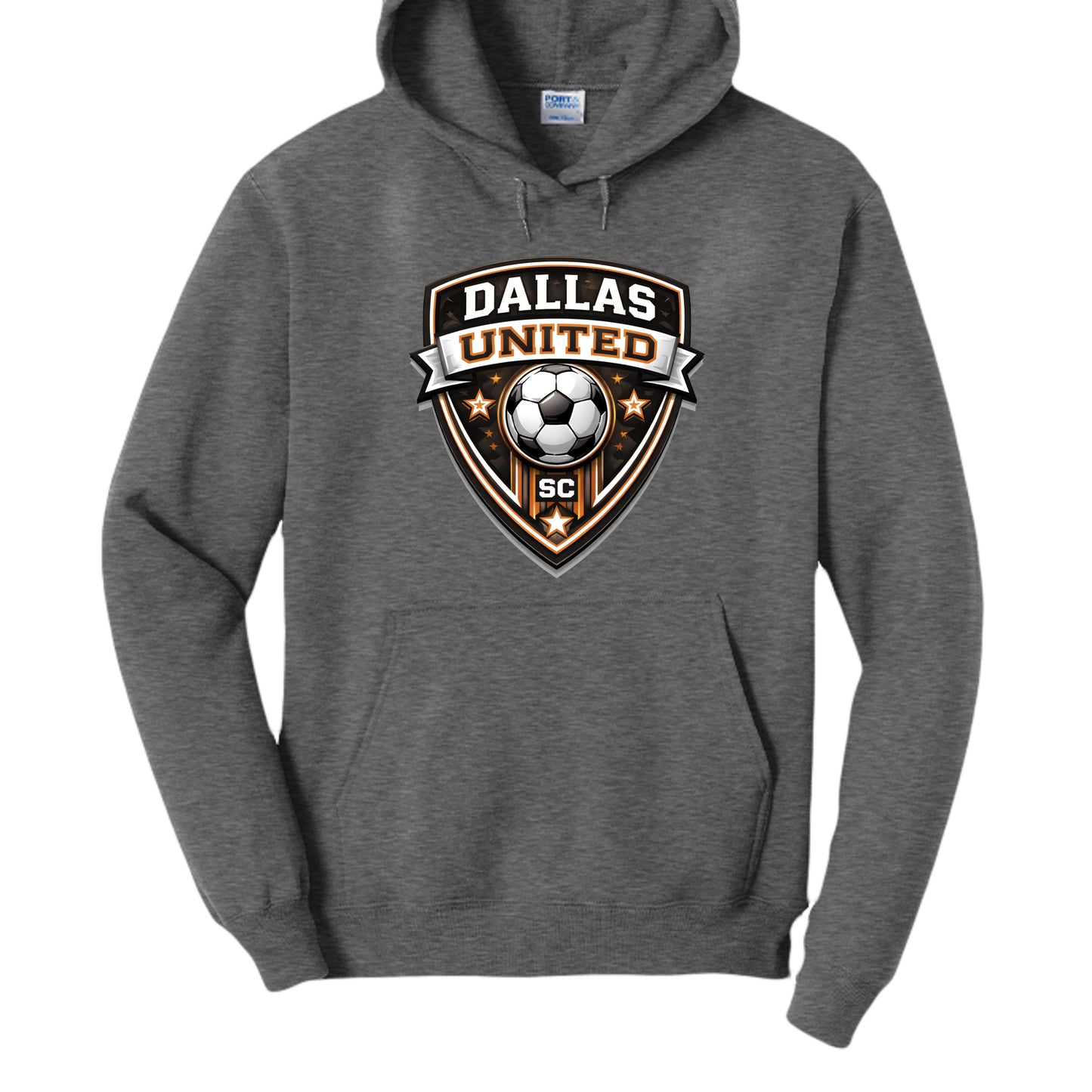 Dark Heather Grey - PC78H - FRONT